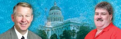 John Norwood (left) and Mitch Brooks now will be working together at SPEC.