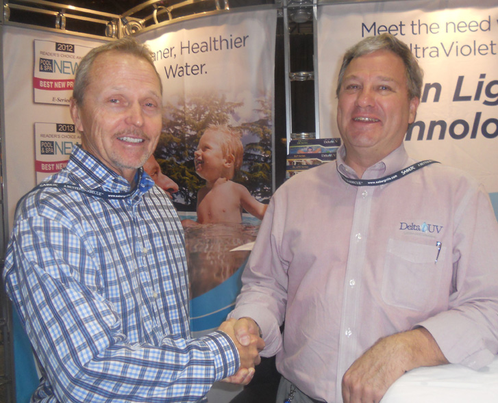 Ron Williams (left) with Jeff Boynton