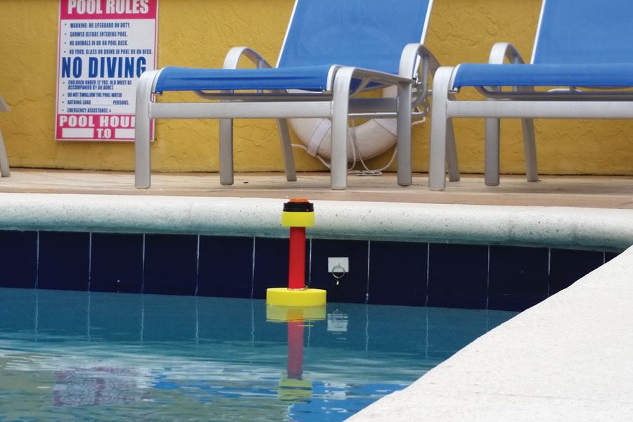 Look before you leap: ShockAlarm blinks and blares when it detects the presence of electricity.