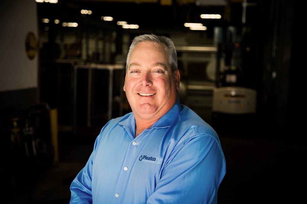 Scott Gleason, now VP of business development at Pleatco.