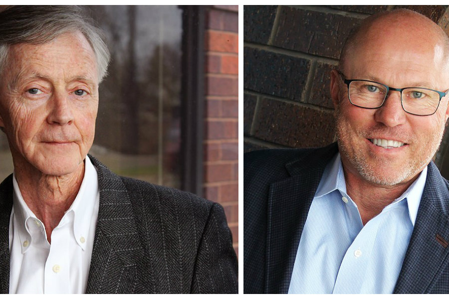 Bernie Haviland (left) and Mike Karasiewicz