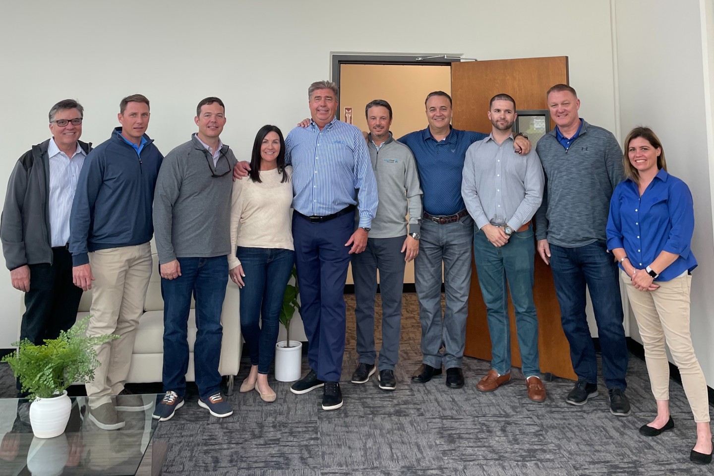 Staff from AquaStar and DCA (left to right): Steve Barnes, Mike Kraemer, Chet Williams, Mandy Snow, Olaf Mjelde, Todd Pieri, Devin Cahn, Morgan Cahn, Scott Wallace, & Teresa Franciscovich.