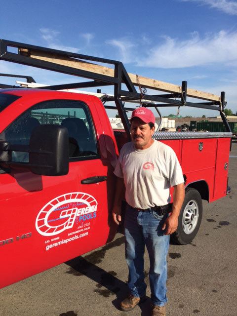 Luis Navarette, Geremia Pools: Luis can do just about anything in construction and repair. We use him for custom concrete, concrete repair, remodeling, etc. He does everything well and with a smile on his face. He’s also great with customers.