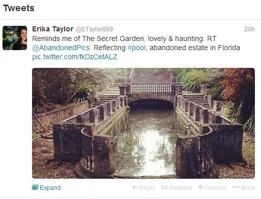 @poolspanews  editorial director  
@ETaylor889  couldn't resist sharing this eerie yet captivating shot of a reflecting pool at an abandoned estate in Florida. Such a shame for this place to go to waste. #PSNSocialService