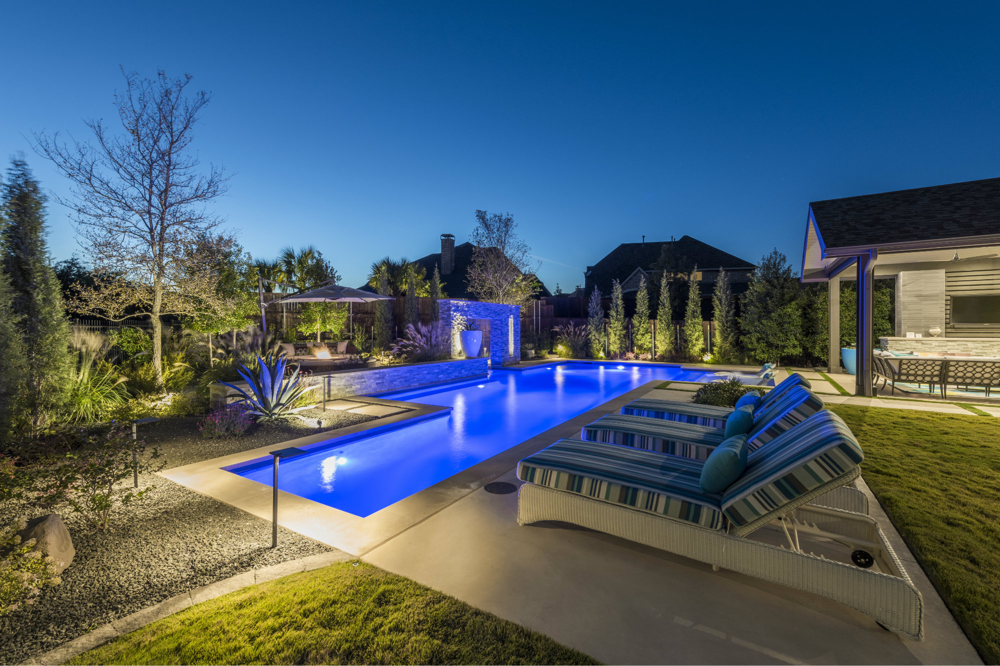 Designed by Randy Angell, built by AquaTerra Outdoors