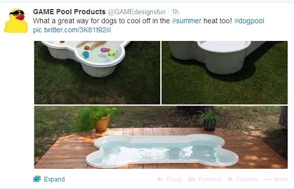 Sure we're biased, but we think this dog pool shared by 
@GAMEdesignsfun is an excellent idea. Afterall, dogs are part of the family and should be able to enjoy the backyard, too! #PSNSocialService