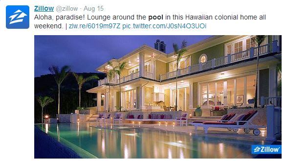 @zillow shows us a home we'd like to own (that pool's nice, too).