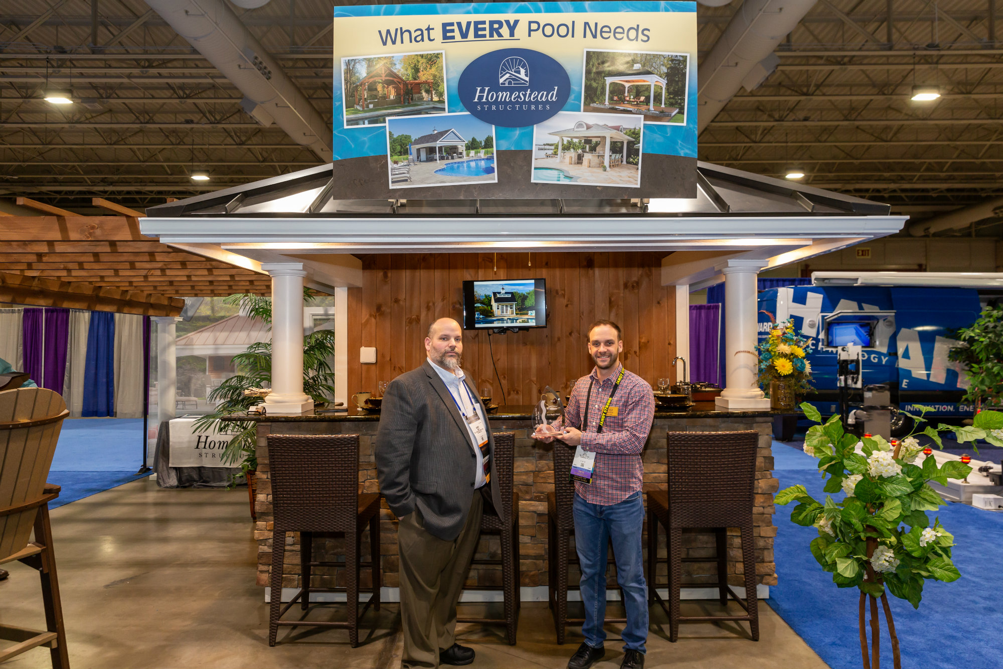 Best Booth 201-400 square feet: Homestead Structures