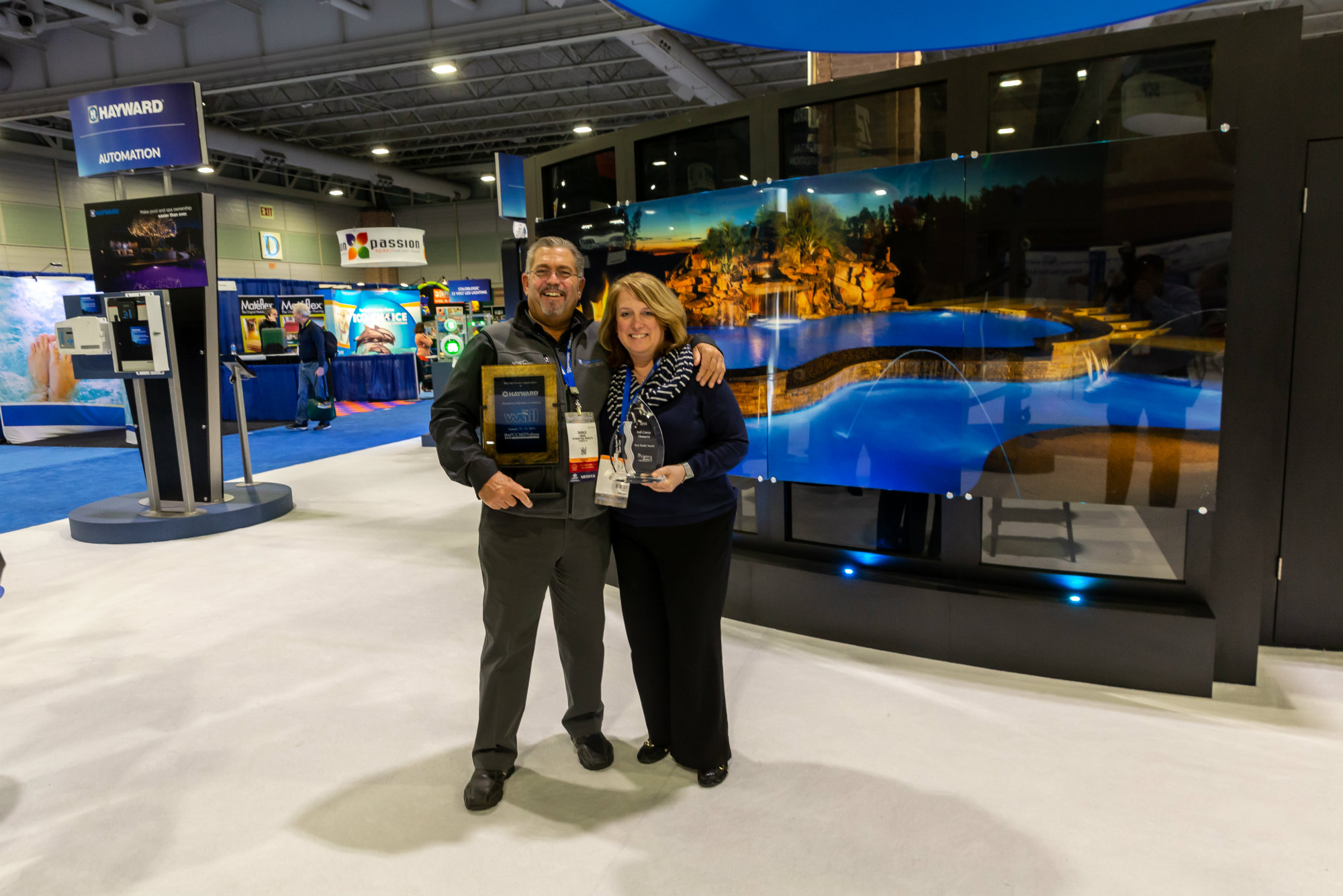 Best Booth 600+ sq ft: Hayward Pool Products