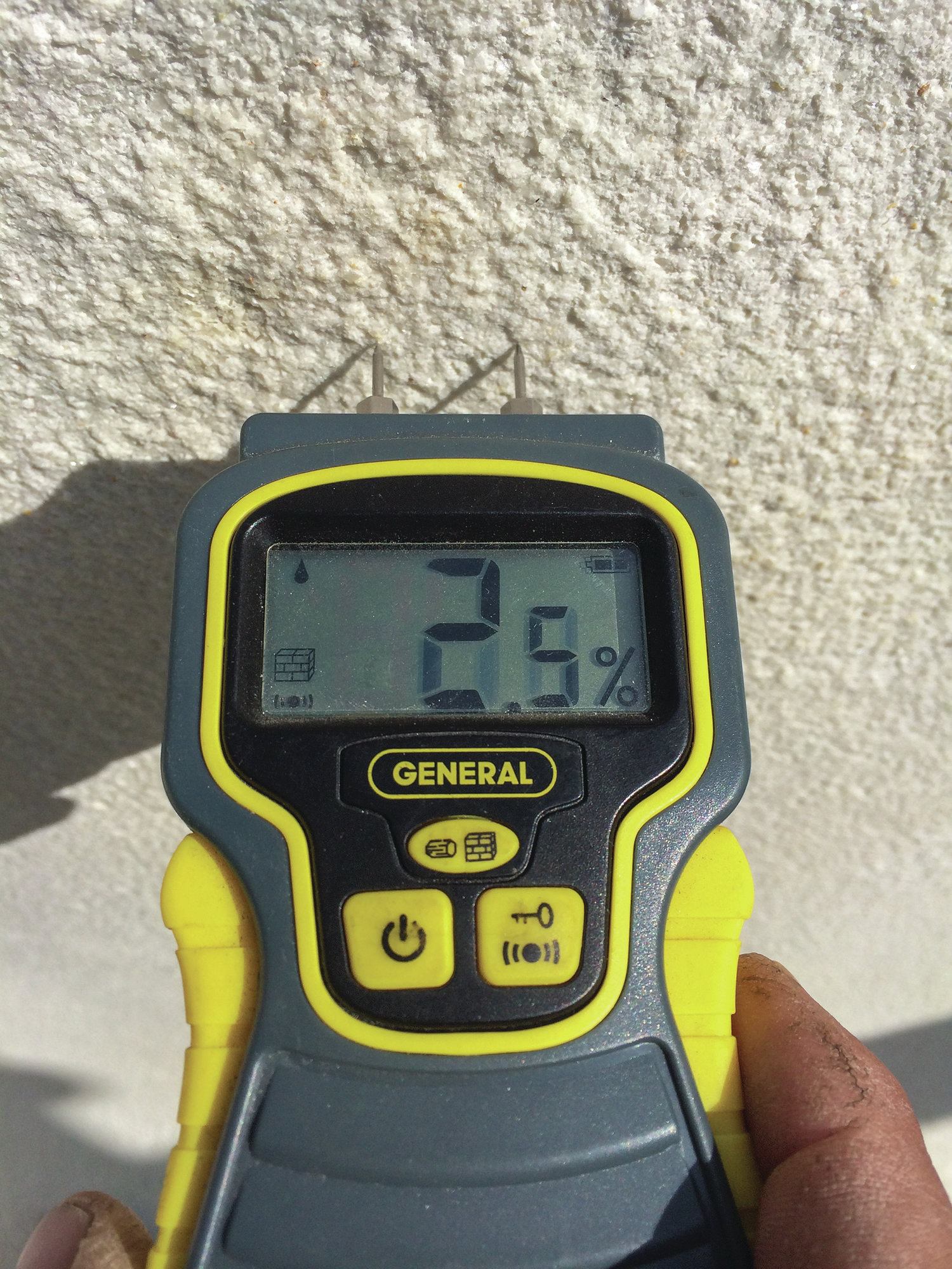 From the bottom up: A pro makes sure the substrate’s moisture content is below 20 percent. During winter, this prevents ice from forming overnight once the bond coat is applied.