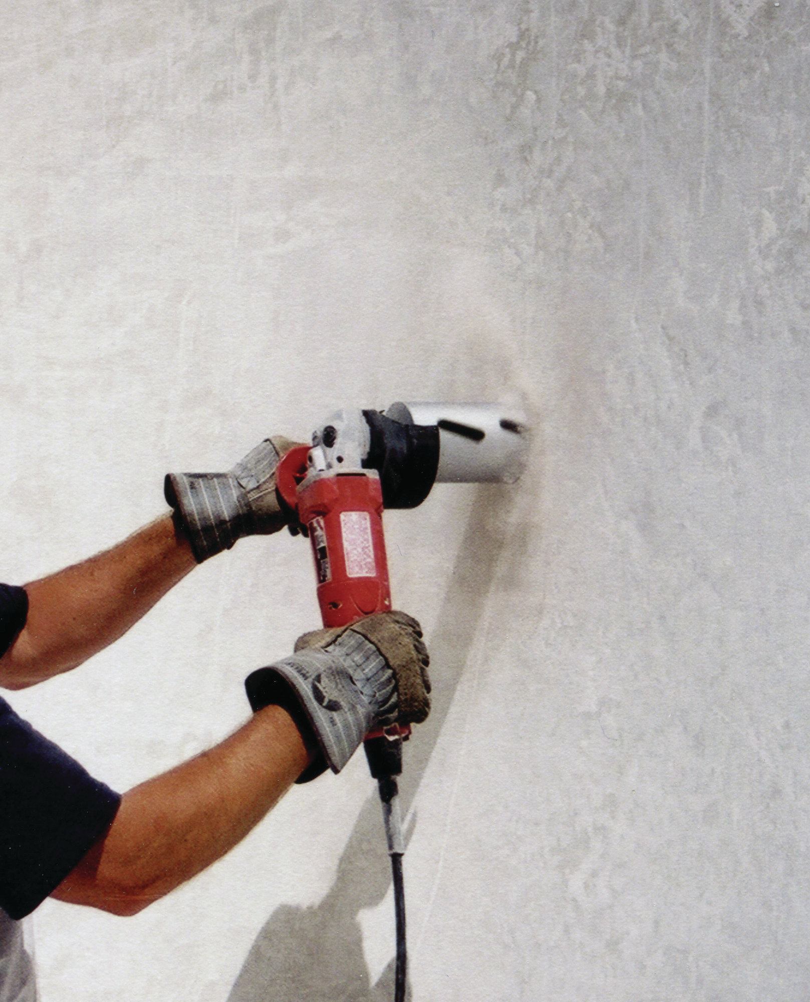 Taking samples: OnBalance’s position regarding the cause of spot etching is largely based on petrographic studies of core samples drilled from problem pools.