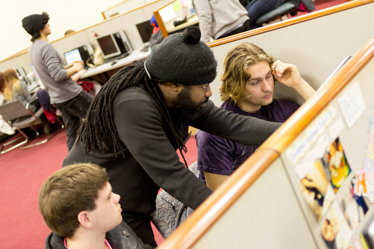 Master Spas built a classroom inside its manufacturing facility for the Crossing students.