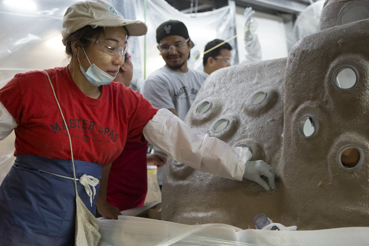 Master Spas employs between 60 and 90 Burmese refugees.