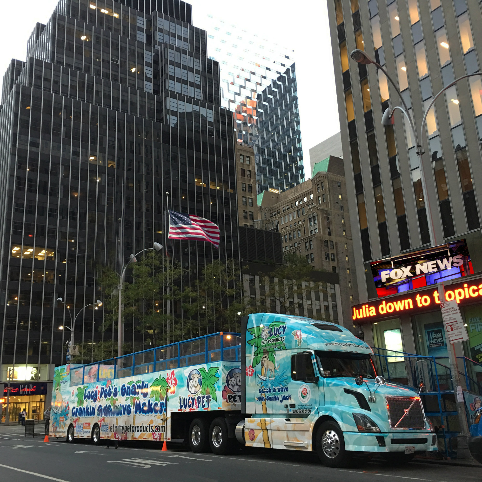 The mobile wave machine traveled from San Francisco to Manhattan, with stops in between including San Diego, Houston and Lake Jackson, Texas, to find the right team of nine canines.