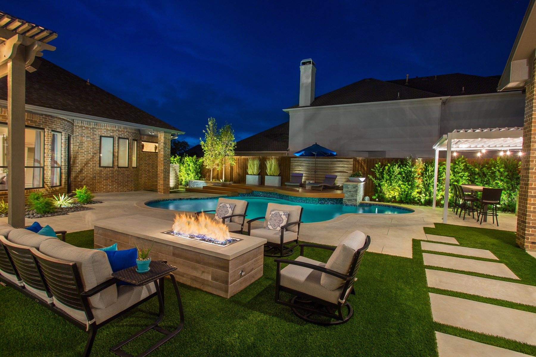 Designed by Randy Angell, built by Pool Environments