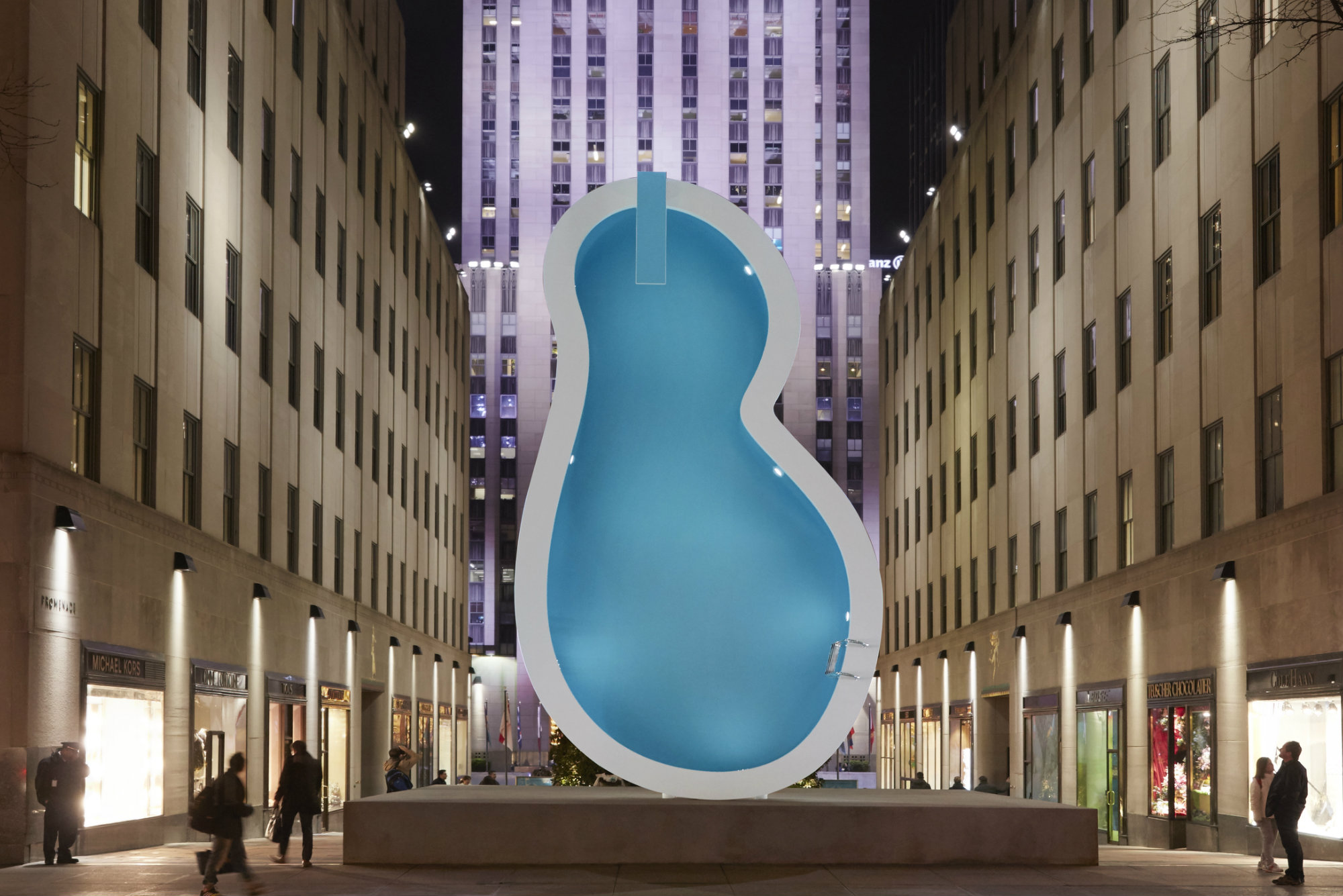 Van Gogh's Ear is on display in Midtown Manhattan.