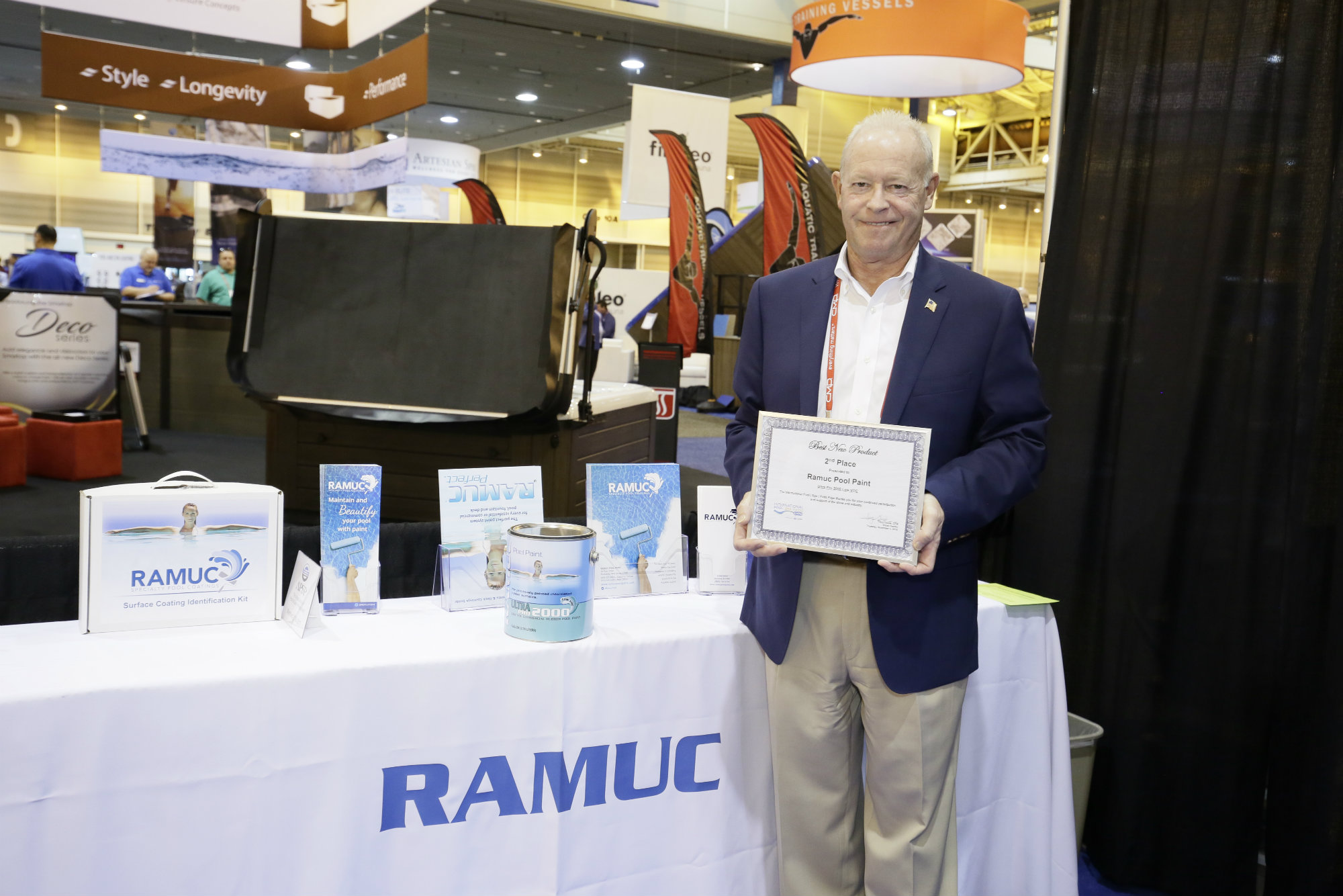 Best New Product 2nd Place: Ramuc Pool Paint
