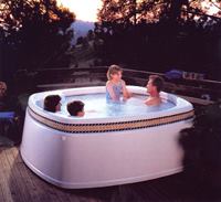 Watkins Manufacturing, founded by Jeff and Jon Watkins, introduces first Hot Spring® Spa.