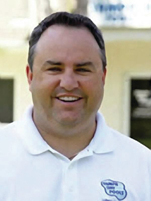 Kenneth McKenna, Jr., Tampa Bay Pools, Ranked No. 33
Memorable project: We did a project with an island and a 15-foot-high, 30-foot-long rock waterfall with an enclosed tube slide that went through the middle of it to the deep end. It had a little lazy river that went around the island.