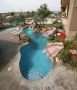 In better times: Aqua Pool and Spa was

known for having built one of the industry’s largest

showrooms, a 6,000-square-foot display area including several

full-sized pools and spas. The mega-center was built before the

economic crisis, and some speculate that the investment played a

large role in the company’s end.