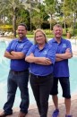 Terrific trio: The 2014 Pleatco honorees are (L-R) Mark Mulder, Tricia Manley and David Wright.