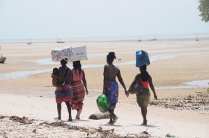 "You can imagine if you had to walk 3 or 4 hours in each direction to
get a jug of water, you would treat it much more differently than we
do.”